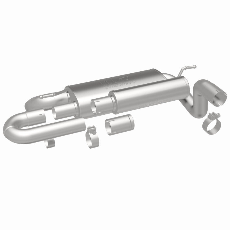 MagnaFlow 18-23 Jeep Wrangler JL 2.0L/3.6L Overland Series Axle-Back Exhaust - DTX Performance