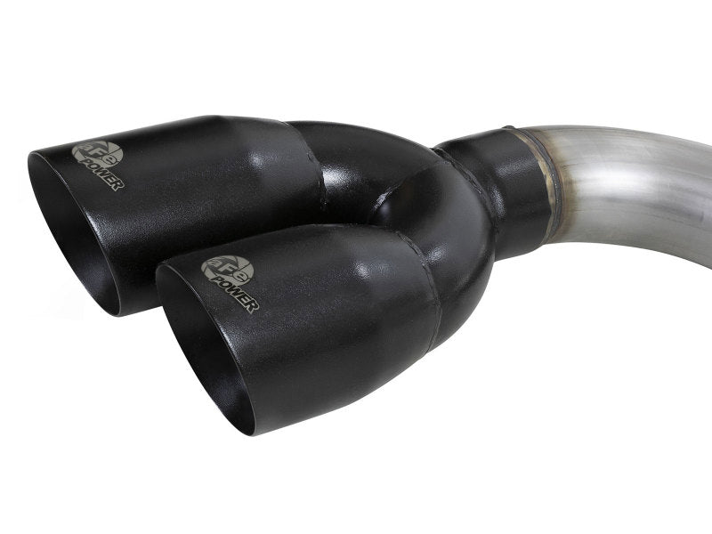 aFe Vulcan Series 3in 304SS Exhaust Cat-Back w/Blk Tip 2019 GM Silverado/Sierra 1500 V6-4.3L/V8-5.3L - DTX Performance