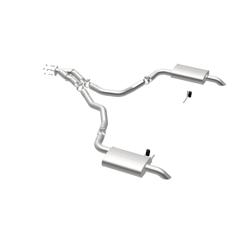 MagnaFlow 75-79 Chevy Corvette V8 5.7L Dual Split Rear Exit Stainless Cat-Back Perf Exhaust - DTX Performance