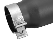 Load image into Gallery viewer, aFe MACHForce XP 3in Inlet x 4in Outlet x 9in Length Clamp-On Black Tip - DTX Performance