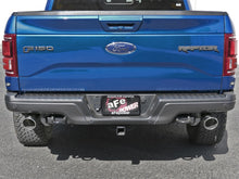 Load image into Gallery viewer, aFe MACHForce-XP 3in to 3-1/2in 304 SS Cat-Back Exhaust w/Polished Tips 17-18 Ford F-150 Raptor 3.5L - DTX Performance