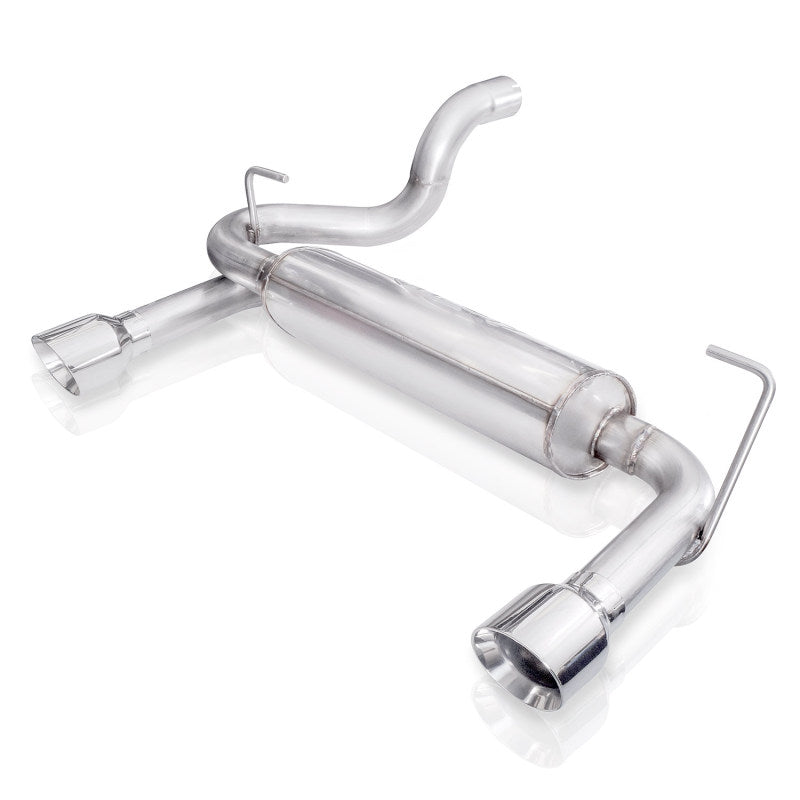 Stainless Works 2018+ Jeep Wrangler JL 304SS Factory Connect 2.5in Axle Back Exhaust System - DTX Performance