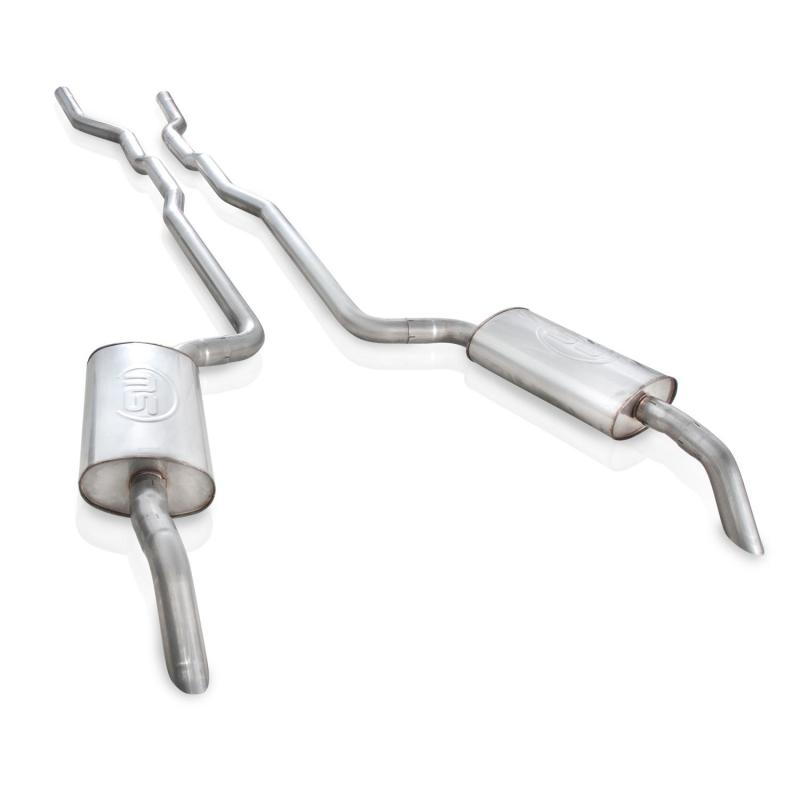 Stainless Works 1973-82 Corvette Exhaust 2-1/2in Factory Style Mufflers - DTX Performance