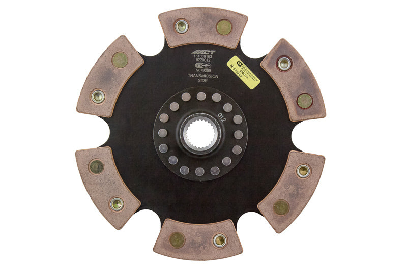 ACT 1990 Acura Integra 6 Pad Rigid Race Disc - DTX Performance