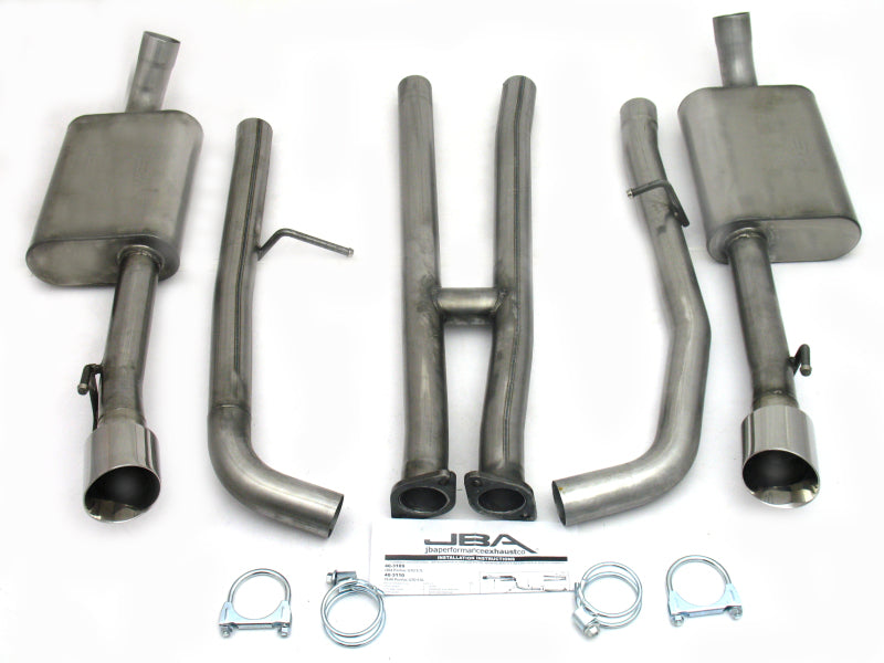 JBA 05-06 Pontiac GTO 6.0L 409SS Dual Rear Exit Cat-Back Exhaust - DTX Performance