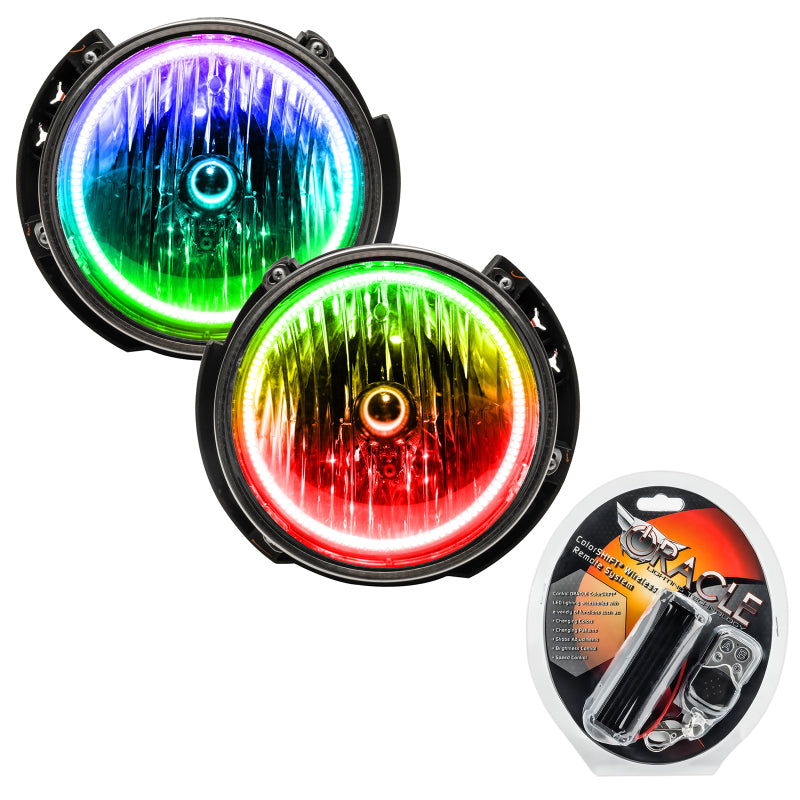 Oracle 07-16 Jeep Wrangler JK SMD HL - ColorSHIFT w/ RF Controller - DTX Performance