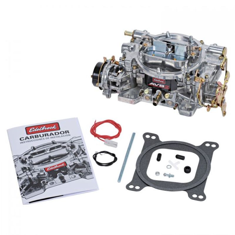 Edelbrock AVS2 Dual Quad Annular Boosters 500 CFM Carburetor w/Electric Choke - DTX Performance