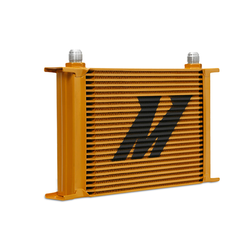 Mishimoto Universal 25-Row Oil Cooler - Gold - DTX Performance