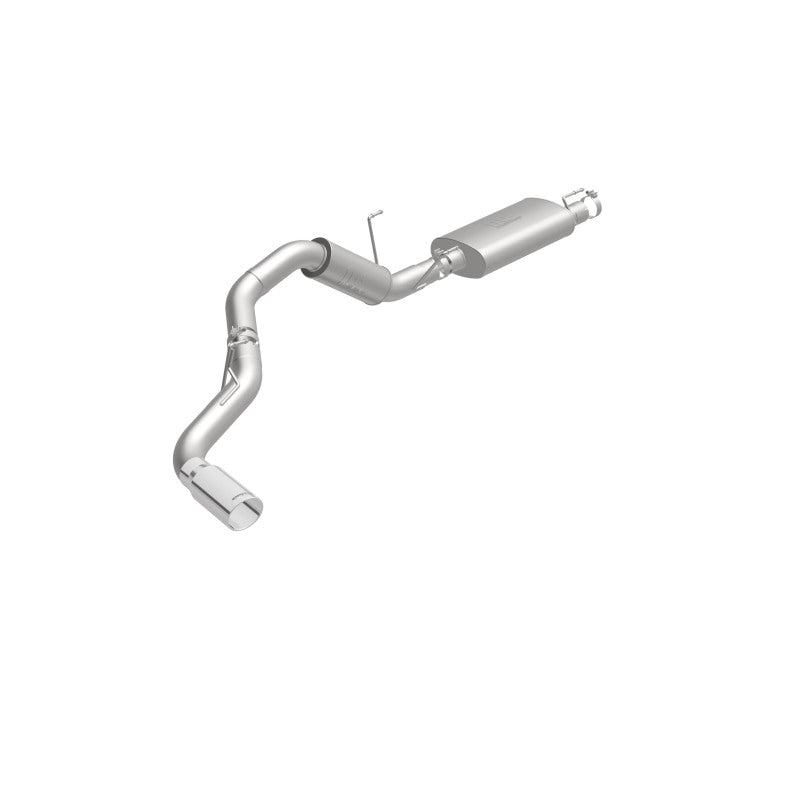 MagnaFlow Cat-Back, SS, 4in, Single Pass Side Rear Exit 5in Tip 14-15 Ram 2500 6.4L V8 CC LB/MC SB - DTX Performance