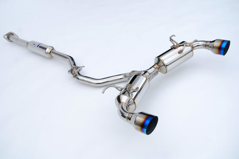 Invidia 12+ Subaru BRZ / Toyota 86 N2 60mm Single Layer Titanium Burnt Tips Cat-Back Exhaust - DTX Performance