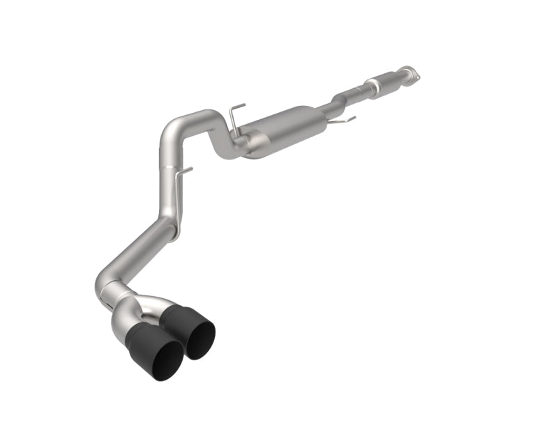 Kooks 2021+ Ford F150 5.0L 3in SS Cat-Back Exhaust w/Black Tips (Connects to OEM) - DTX Performance