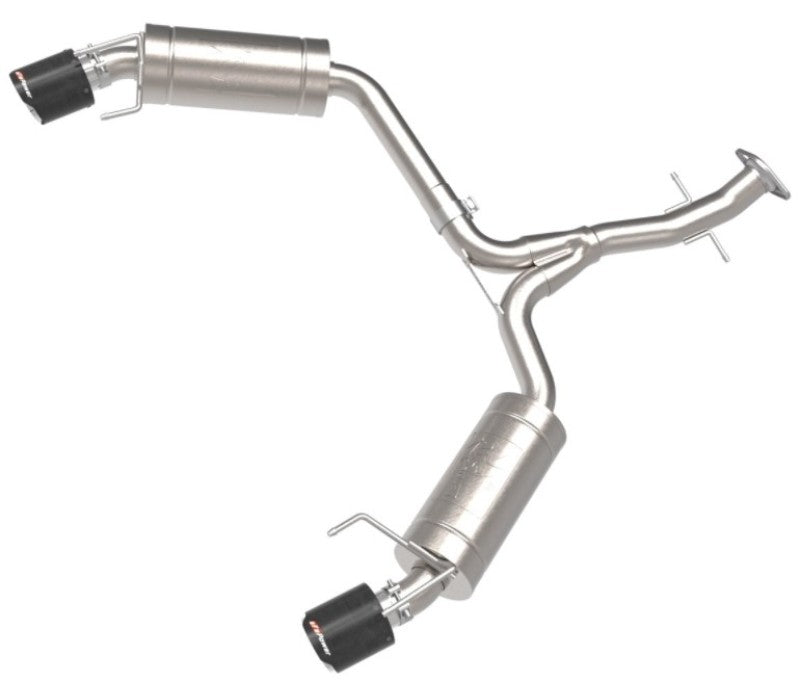 aFe POWER Takeda 06-13 Lexus IS250/IS350 SS Axle-Back Exhaust w/ Carbon Tips - DTX Performance