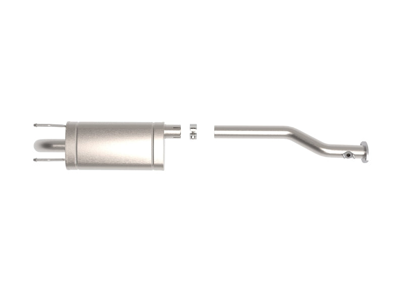 aFe ROCK BASHER 2.5in 409 SS Cat-Back Exhaust - 99-04 Toyota Tacoma L4-2.4L / V6-3.4L - DTX Performance