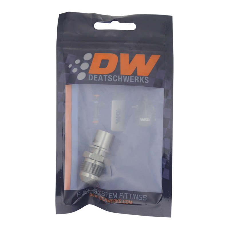 DeatschWerks 8AN Male Flare to Toyota Module Quick Connect - Anodized DW Titanium - DTX Performance