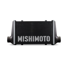 Load image into Gallery viewer, Mishimoto Universal Carbon Fiber Intercooler - Matte Tanks - 450mm Gold Core - S-Flow - C V-Band - DTX Performance