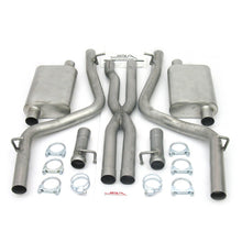 Load image into Gallery viewer, JBA 08-14 Dodge Challenger 5.7L 409SS Dual Rear Exit Cat-Back Exhaust - DTX Performance