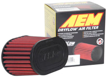 Load image into Gallery viewer, AEM 2.75in Flange 6in x 4.5in Base 6in x 3.8125in Top 5in Height DryFlow Air Filter - DTX Performance