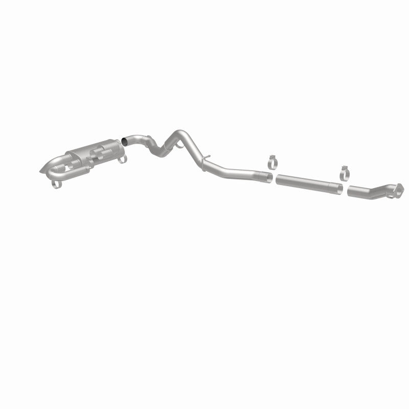 MagnaFlow 2021 Ford Bronco Overland Series Cat-Back Exhaust w/ Single Straight Driver Exit- No Tip - DTX Performance