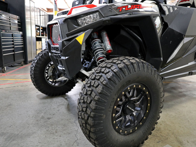 aFe 17-19 Polaris RZR 925/1000cc Sway-A-Way 2.5 Front Coilover Kit w/ PB Reservoirs and Comp Adj - DTX Performance