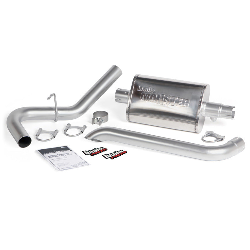 Banks Power 87-01 Jeep 4.0L Cherokee Monster Exhaust System - DTX Performance