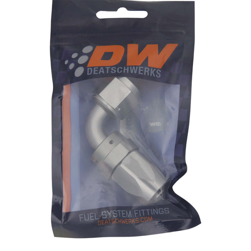 DeatschWerks 8AN Female Swivel 90-Degree Hose End CPE - DTX Performance