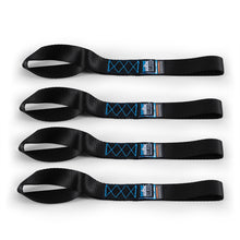 Load image into Gallery viewer, Mishimoto Heavy-Duty Ratchet Tie-Down Kit (4-Pack) - Black - DTX Performance