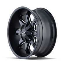 Load image into Gallery viewer, ION Type 181 20x9 / 8x180 BP / 0mm Offset / 124.1mm Hub Satin Black/Milled Spokes Wheel - DTX Performance