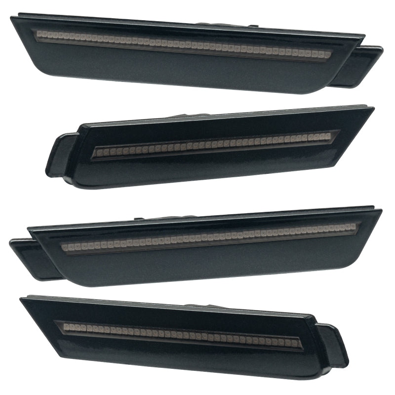 Oracle 10-15 Chevy Camaro Concept Sidemarker Set - Tinted - Carbon Flash Metallic (GAR565) - DTX Performance