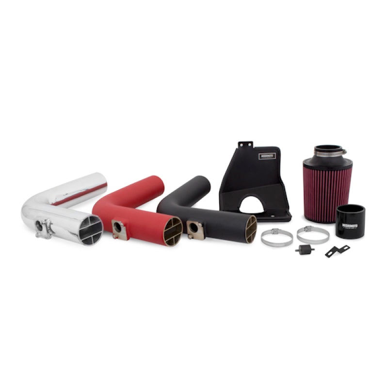 Mishimoto 08+ Subaru WRX/STi Performance Cold Air Intake Kit - Wrinkle Red - DTX Performance