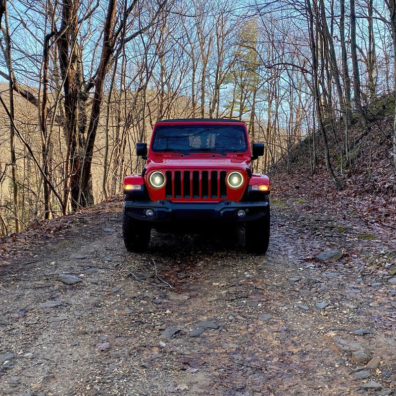 Oracle Oculus Bi-LED Projector Headlights for Jeep JL/Gladiator JT - Matte Black - 5500K - DTX Performance