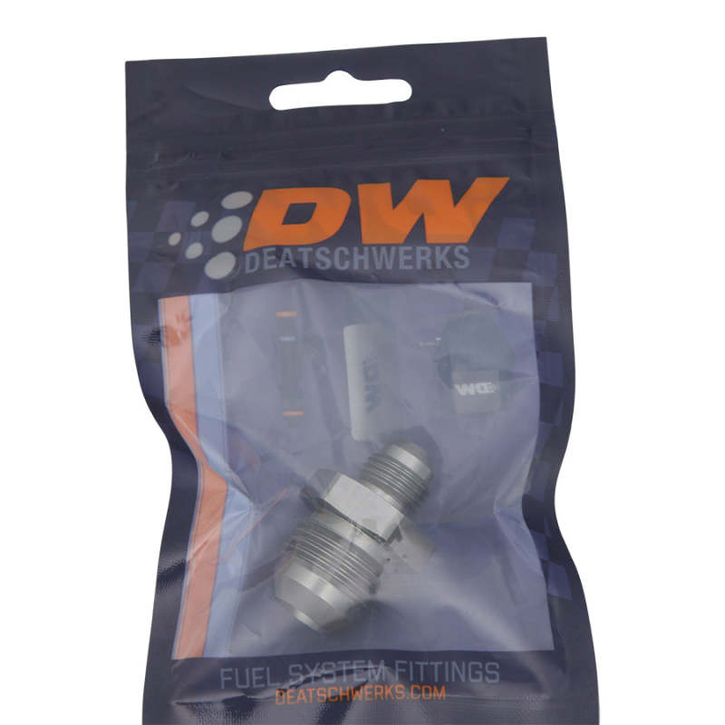 DeatschWerks 10AN Male Flare To 6AN Male Flare Reducer Straight Coupler - DTX Performance