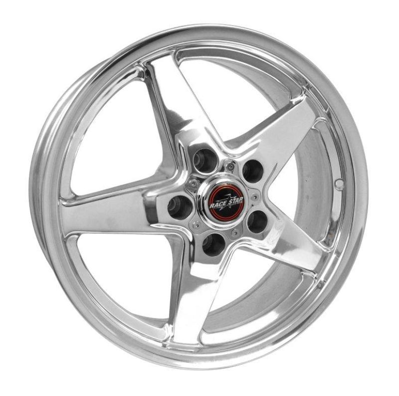 Race Star 92 Drag Star 17x7.00 5x4.50bc 4.25bs Direct Drill Polished Wheel - DTX Performance