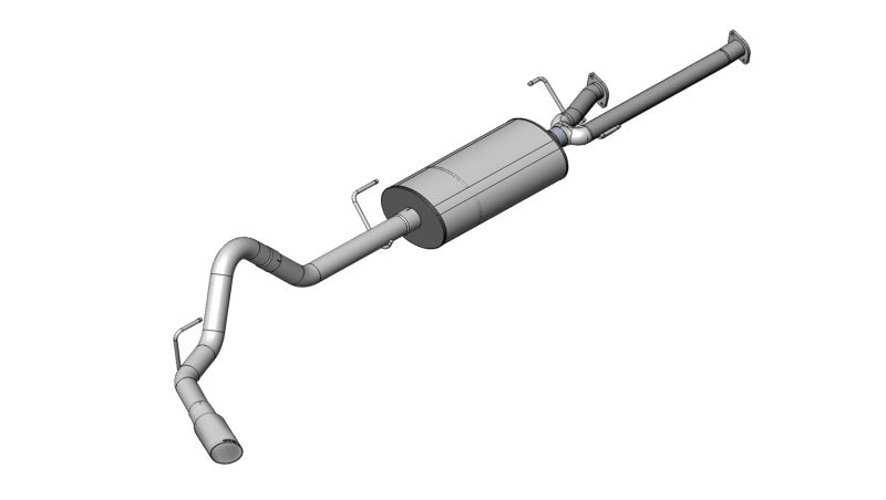 Corsa/dB 11-14 Toyota Tundra Double Cab/Crew Max 5.7L V8 Polished Sport Cat-Back Exhaust - DTX Performance