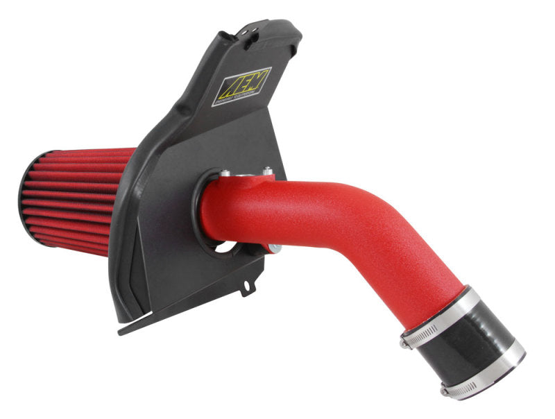 AEM 15-17 Subaru WRX STi 2.5L H4 - Cold Air Intake System - Wrinkle Red - DTX Performance