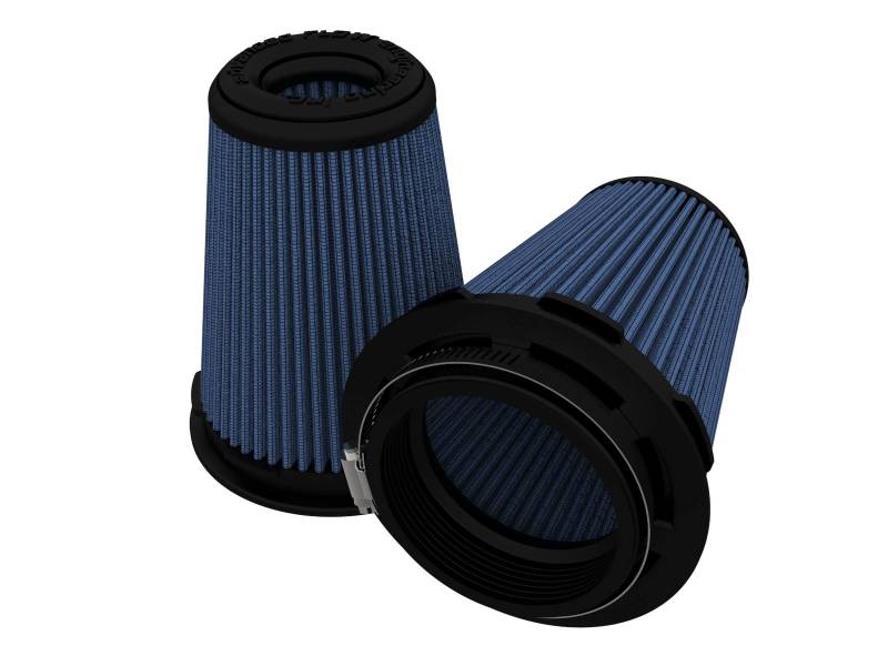 aFe Magnum FLOW Pro 5R Air Filters 3.5in F x 5in B x 3.5in T (Inverted) x 6in H (Pair) - DTX Performance