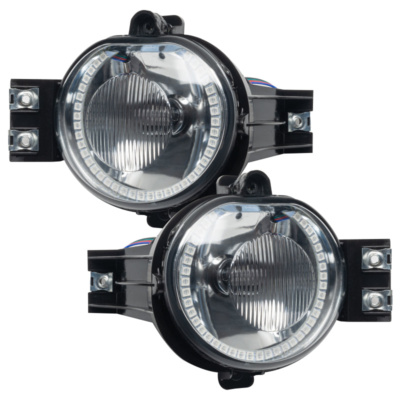 Oracle Lighting 02-05 Dodge Ram Pre-Assembled LED Halo Fog Lights -UV/Purple - DTX Performance