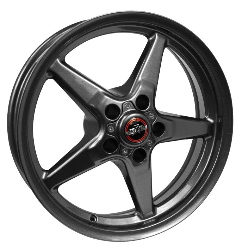 Race Star 92 Drag Star Bracket Racer 17x9.5 5x4.75 B.C./ 6.875 B.S. Metallic Gray Wheel - DTX Performance