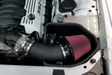 JLT 11-20 Dodge Charger 6.4L (w/o Shaker Hood) Series 2 Black Tex Cold Air Intake Kit w/Red Filter