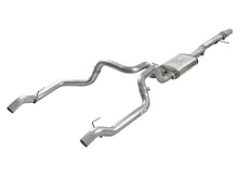 Load image into Gallery viewer, aFe Vulcan Series 4in-3in 304-SS Exhaust Cat-Back 2019 GM Silverado / Sierra 1500 V8-5.3L w/ OE Tips - DTX Performance