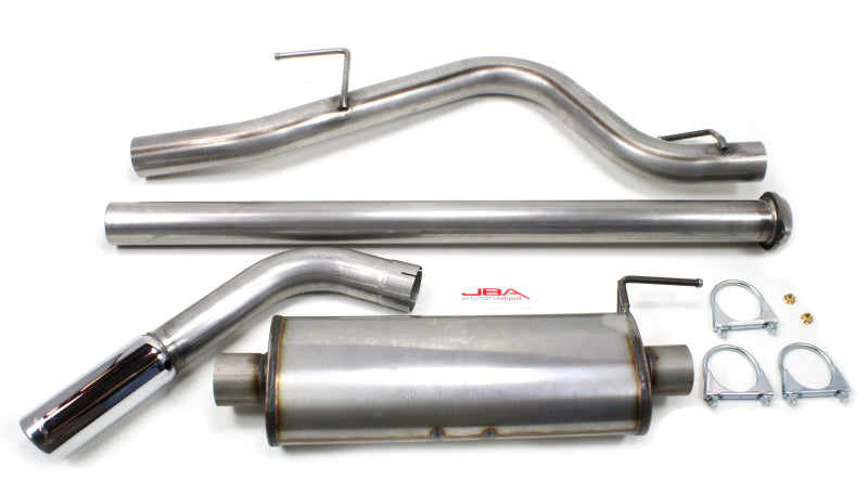 JBA 11-14 Ford F-150 All 2.7L/3.5L/5.0L 409SS Pass Side Single Exit Cat-Back Exhaust - DTX Performance