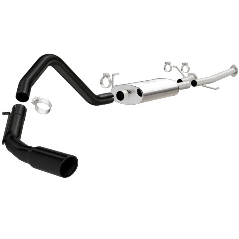 MagnaFlow Cat-Back Exhaust 09-13 Toyota Tundra V8 5.7L 3in SS Black Tip Single Side Exit - DTX Performance