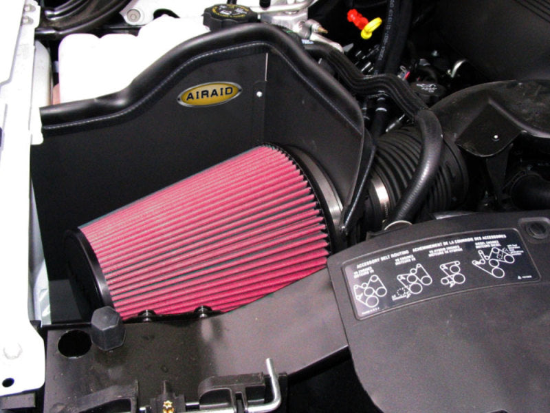 Airaid 05-06 Chevy HD 6.0L/8.1L CAD Intake System w/o Tube (Oiled / Red Media) - DTX Performance