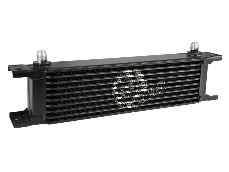 aFe Bladerunner Oil Cooler Universal 10in L x 2in W x 3.5in H - DTX Performance