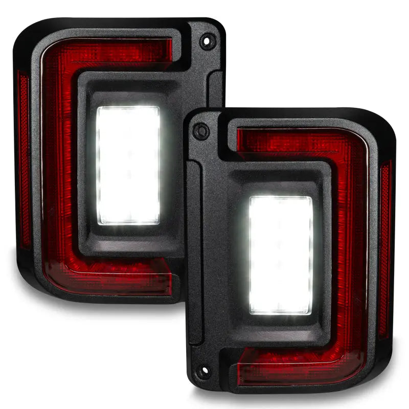 Oracle Lighting Jeep Wrangler JK Flush Mount LED Tail Lights - DTX Performance