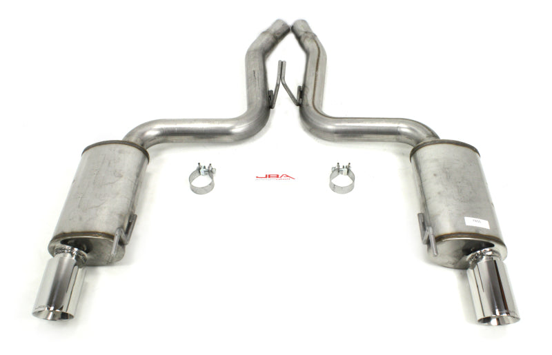 JBA 15-17 Ford Mustang 5.0L 409SS Dual Rear Exit Axle Back Exhaust - DTX Performance