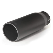 Load image into Gallery viewer, Banks Power Tailpipe Tip Kit - SS Round Straight Cut - Black - 3.5in Tube - 4.38in X 12in - DTX Performance