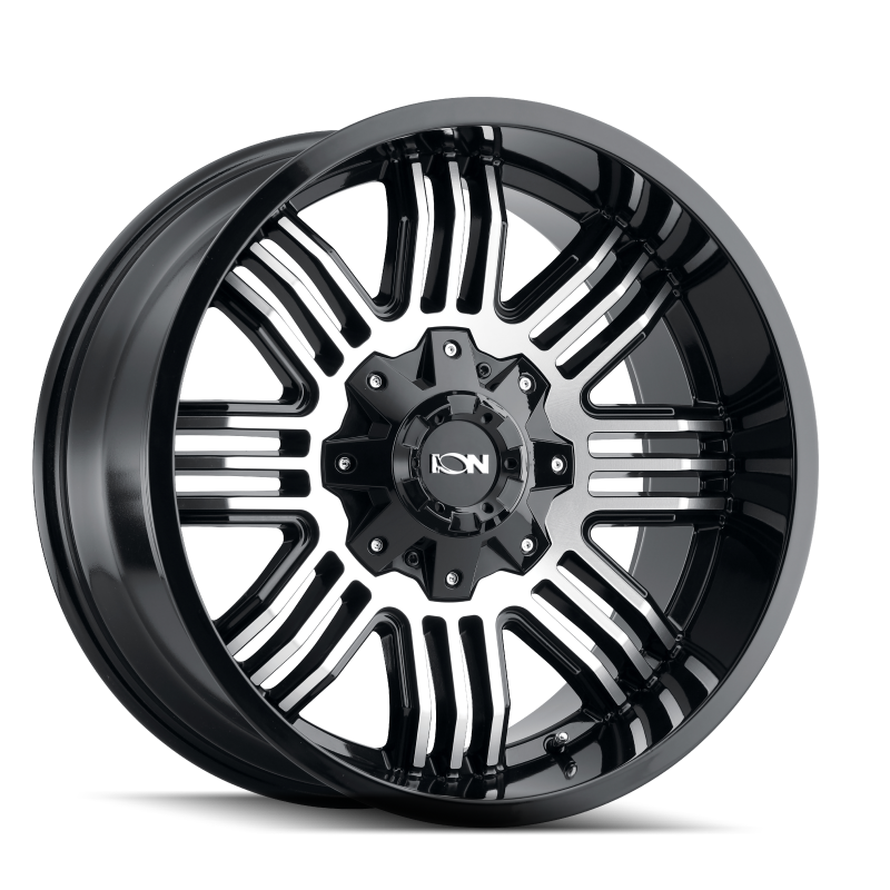 ION Type 144 17x9 / 5x127 BP / -12mm Offset / 87.1mm Hub Black/Machined Wheel - DTX Performance