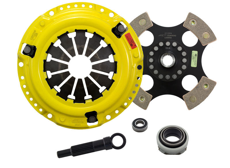 ACT 1990 Honda Civic HD/Race Rigid 4 Pad Clutch Kit - DTX Performance