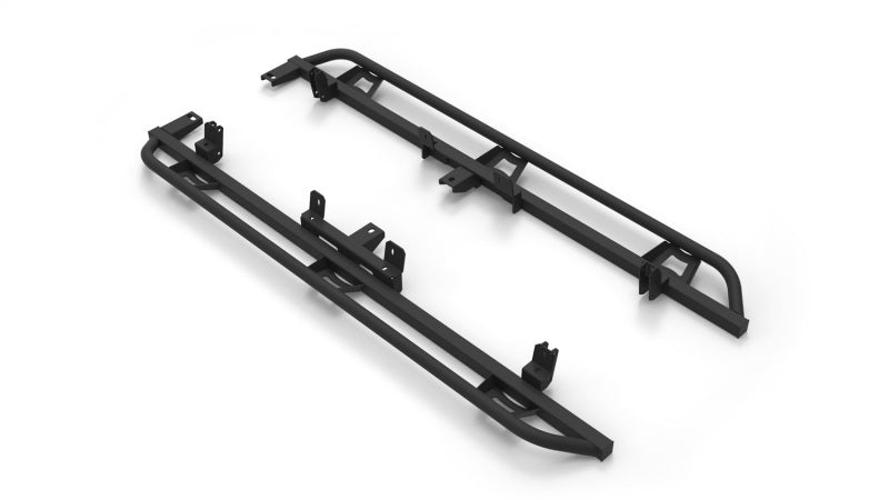 N-Fab Trail Slider Steps 2022 Nissan Frontier CC (All Beds) Gas SRW - Cab Length - Textured Black - DTX Performance