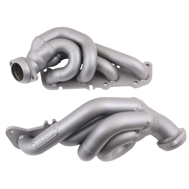 BBK 11-14 Ford F-150 Coyote 5.0 Shorty Tuned Length Exhaust Headers - 1-3/4in Titanium Ceramic - DTX Performance